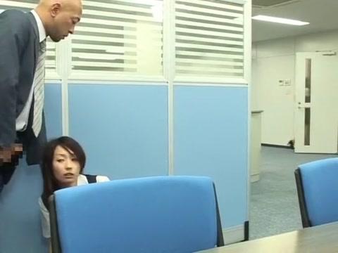 Hottest Japanese chick Megumi Shiina, Nana Miyachi in Incredible Amateur, Office JAV video - 1