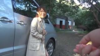 Chichona Amazing Japanese whore Rei Minami in Fabulous Blowjob, Outdoor JAV clip Tan
