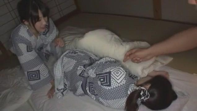 Horny Japanese model Kaori Saejima, An Shinohara, Miki Sunohara in Incredible Threesome JAV video - 2