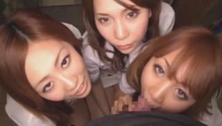Outdoor Incredible Japanese girl Nanako Hoshisaki, Rio Sakura, Yume Hasegawa in Fabulous Blowjob, Group Sex JAV clip Italiano