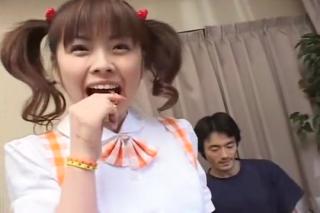 Screaming Amazing Japanese chick Ran Monbu in Best Teens, Fetish JAV video Porno Amateur