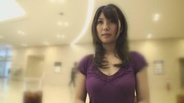 Horny Japanese girl Azumi Harusaki in Incredible Blowjob, Threesome JAV video - 1