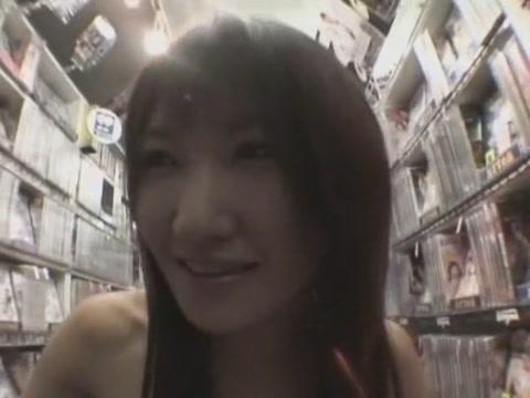 Exotic Japanese whore Ryo Kiyohara in Fabulous Public, Small Tits JAV movie - 1