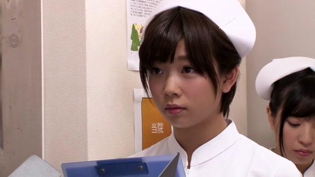 Horny Japanese girl in Fabulous Nurse, Handjob JAV scene - 1