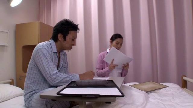 Amazing Japanese slut in Fabulous Nurse JAV movie - 1