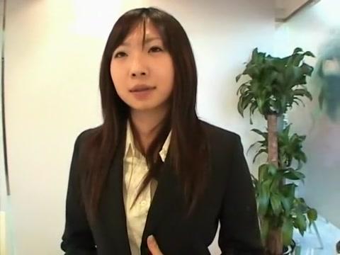 Exgf  Horny Japanese chick in Amazing Cumshot, Office JAV video SexLikeReal - 1