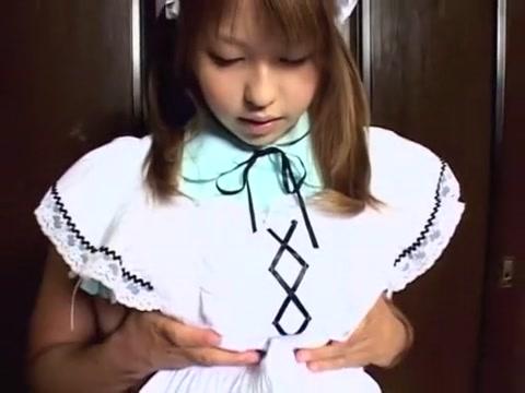 Incredible Japanese girl in Exotic Nipples, Maid JAV movie - 1