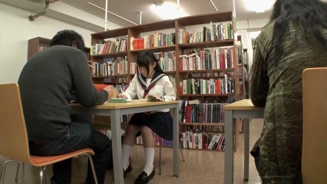 Best Japanese girl in Horny Threesome, Teens JAV movie - 2