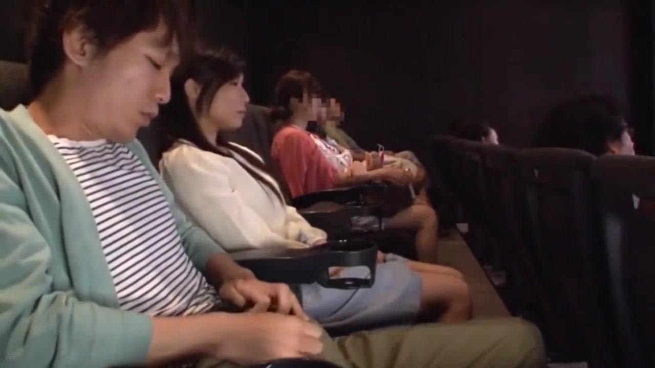 japanese girl dick looking movie theater - 2