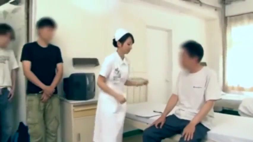 Dominatrix Japanese hospital nurse fucks 5 Gay Friend