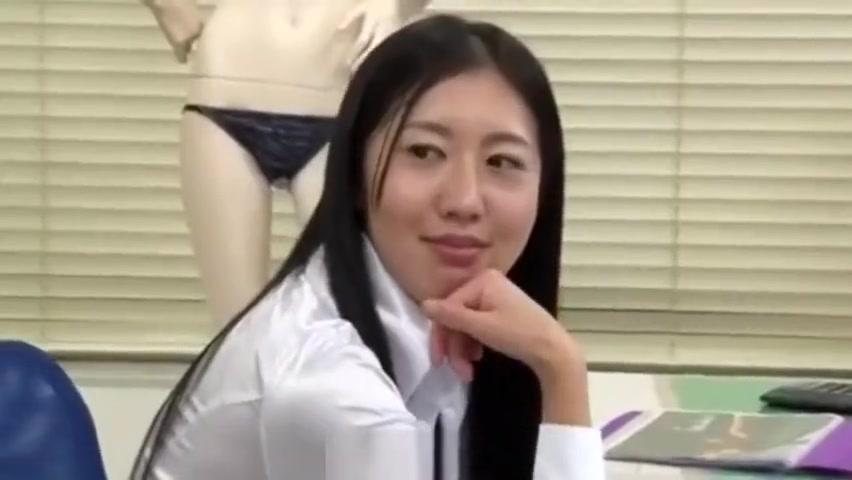 Perfect Body  Japanese office lady pantyhose face Huge Tits - 1