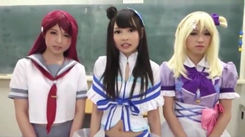 nasty japanese schoolgirls taking final exam - 2