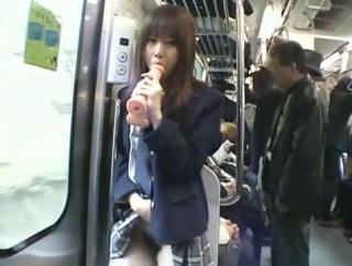 ChatZozo Japanese hottie banged in a public bus Mediumtits