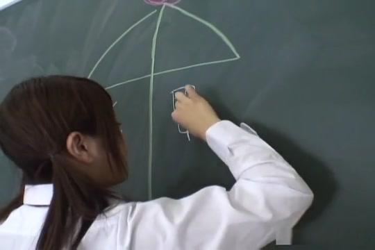 Nuru Massage  Kumiko Hayama classroom blowjob with big tits hanging out Classy - 1