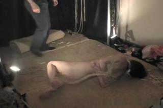 Blows Asian girl gets tied up during wax treatment and rope bondage Alura Jenson