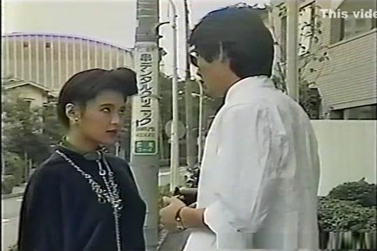 A Japanese girl with an up-do gets humiliated on the street - 1