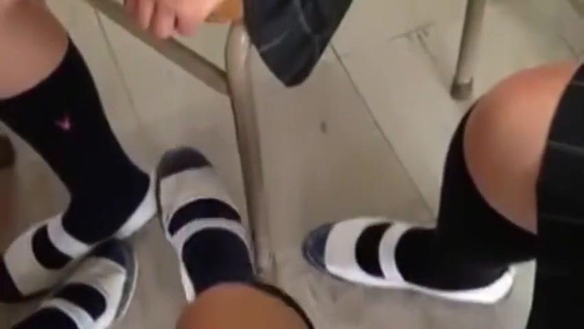 Ffm jk ツイキャス 上履きJapanese Schoolgirl Socks TubeCup