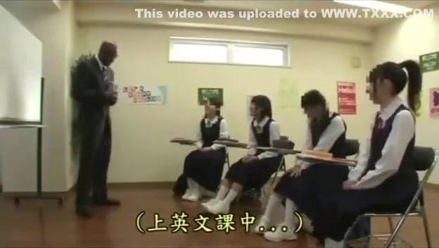 FreeAnimeForLife  BBC teacher owned innocent Japanese student [interracial, facial] Fuck Pussy - 1