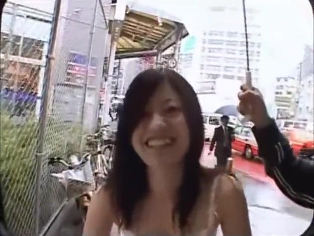 Asian girl stripped in street. Enf. - 1