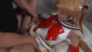 FreeBlackToons Mi puta follada con cosplay de Sailor Moon part 2 Culonas