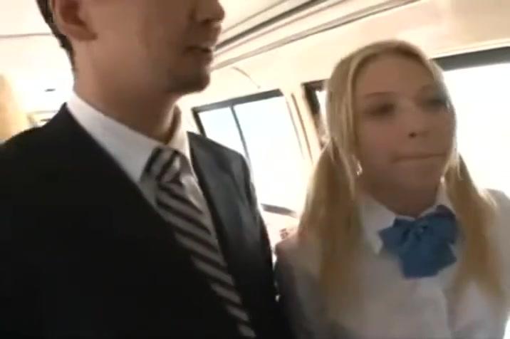 Teenage Girl Porn Blonde teen in the bus Fucks
