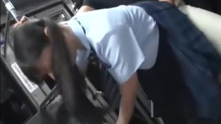 Flagra Japanese girl abused and fucked by man on public bus Blondes