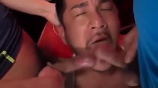 Doctor Sex Japanese Bear Martial Artist Sucks Cocks and gets Fucked in Gangbang Hot Girl Porn