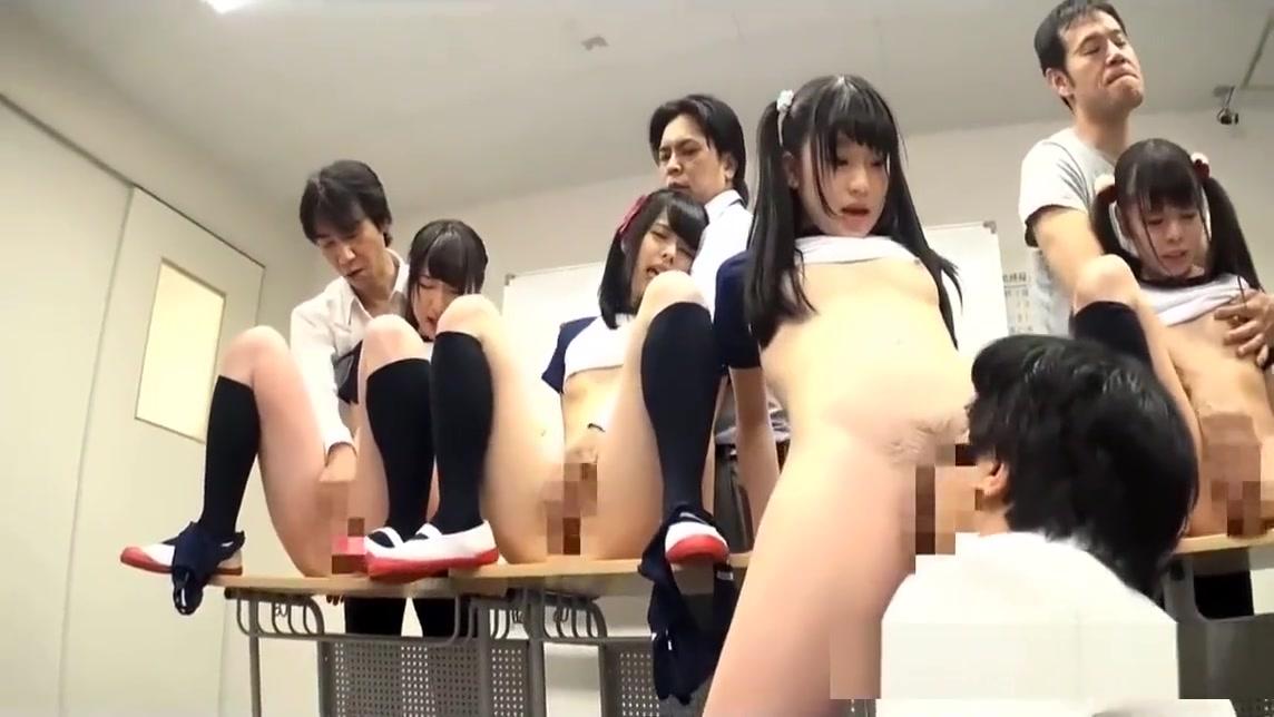 Petite Porn  Mimi Yazawa And Classmates Fucked In Orgy At School Wearing Gym Kit Cojiendo - 2