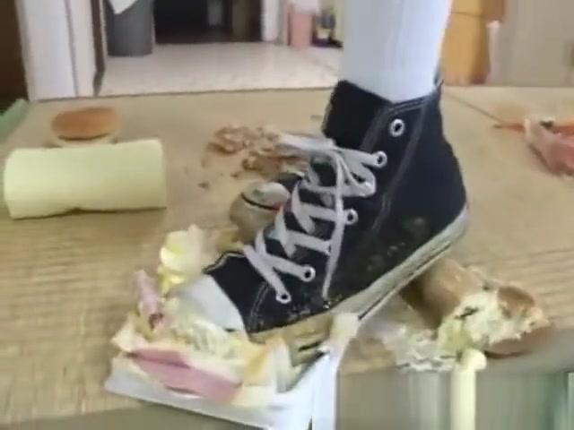 Jav Crush Fetish Sneakers Vs Food And Shoe Worship DianaPost