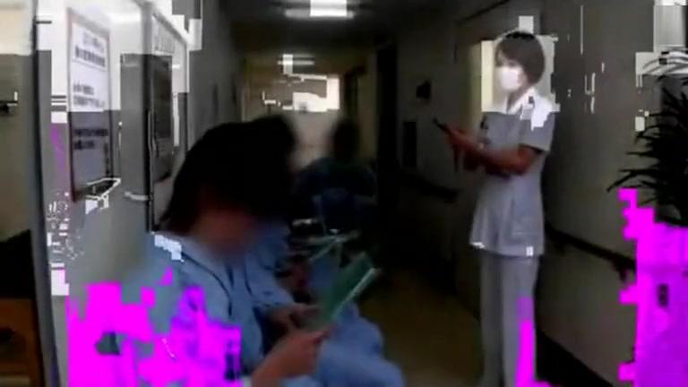 japanese nurse handjob , blowjob and sex service in hospital - 1