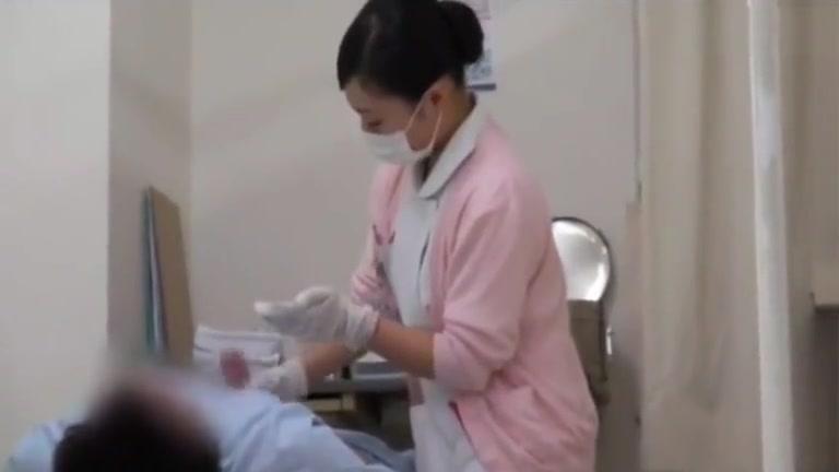 japanese nurse handjob , blowjob and sex service in hospital - 1