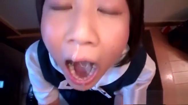 Petite Schoolgirl Japanese Uniform Teens Music Video - 2