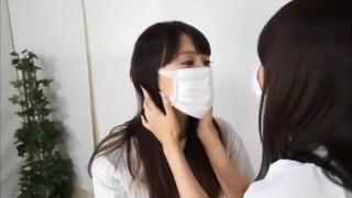 Climax SURGICAL MASKED JAPANESE WOMEN MAKE OUT PART 1 Playboy