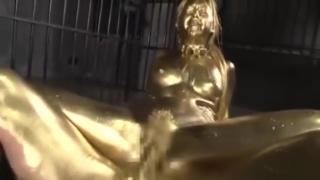 Dominant Golden slave Massage Creep