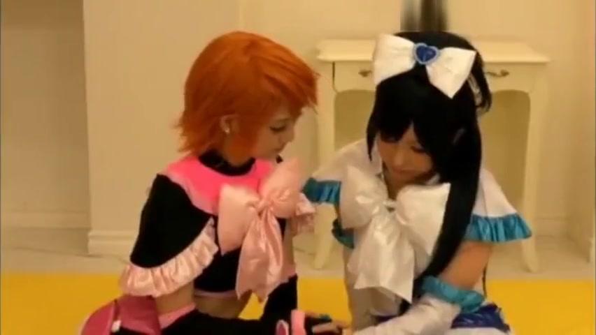 Ninfeta Japanese Lesbian Cosplay Black Cock
