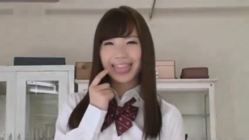 Japanese schoolgirl suck - 1