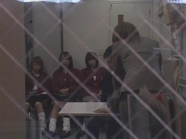Asian teacher gets 3 schoolgirls to inspect dick sph (censored) - 2