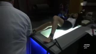 Spa asian scientist tickle Naked Sex
