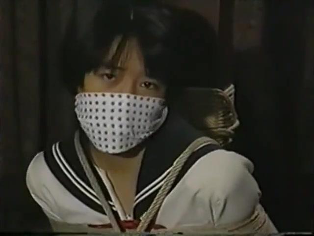 Stretch japanese school girl bound and gagged Full