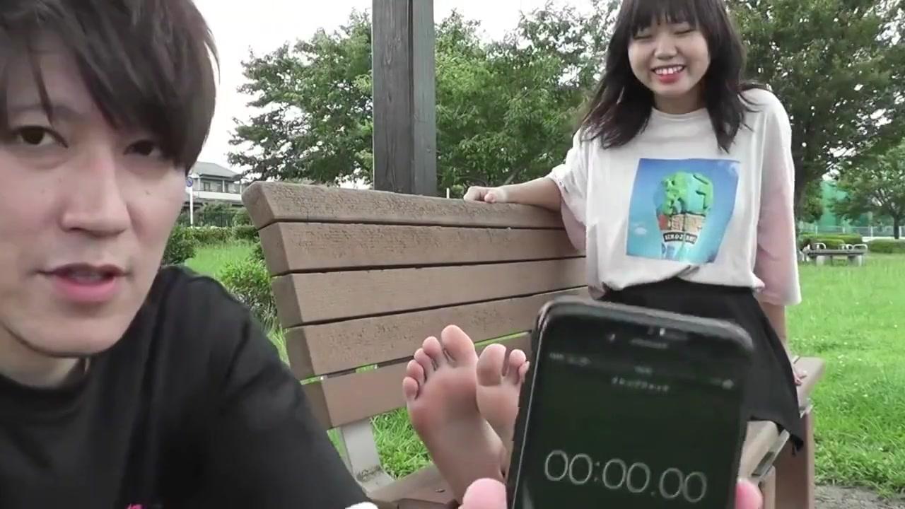 Veronica Avluv  Japanese teen girl soles tickled in park Her - 1