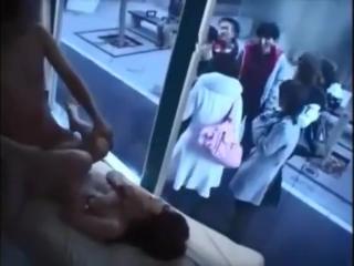Black Gay Magic mirror suddenly attacks Girl Sucking Dick