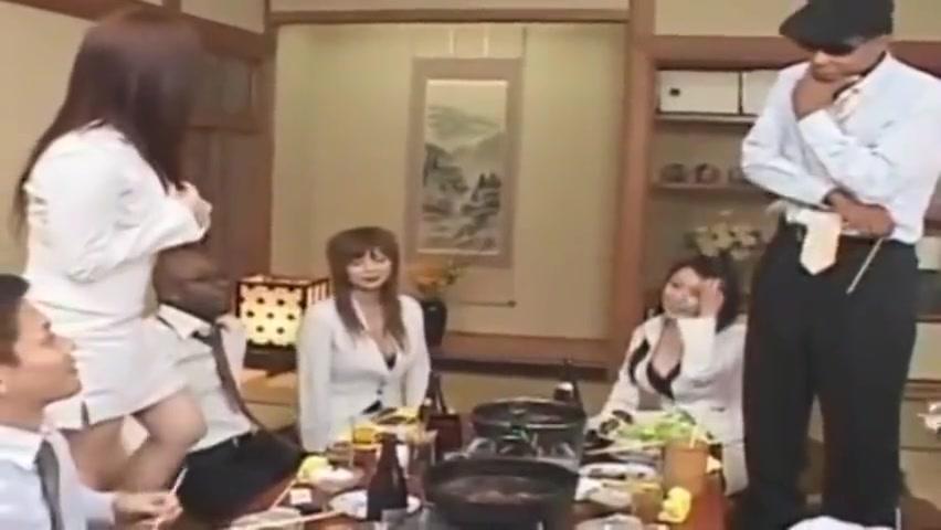 Dinner Party Turns Into Interracial Japanese Orgy - 2