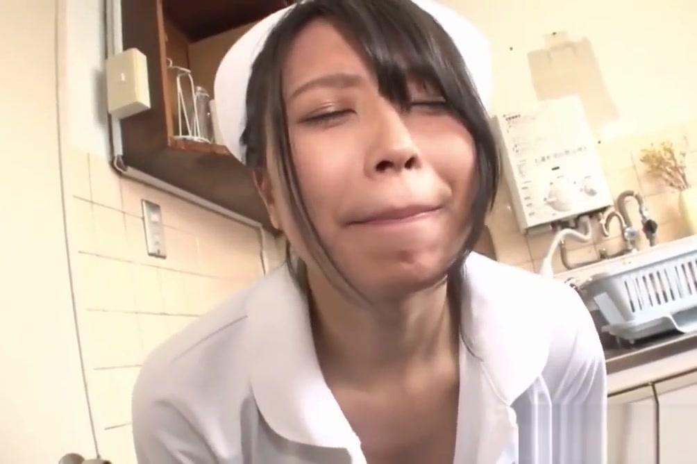 Natsume Eri Cosplay Nurse Fucked In The Kitchen Ass Ripples - 2