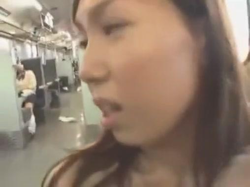 Screaming Japanese MILF humiliated ! her boyfriend undressed her on train in public ! Hot