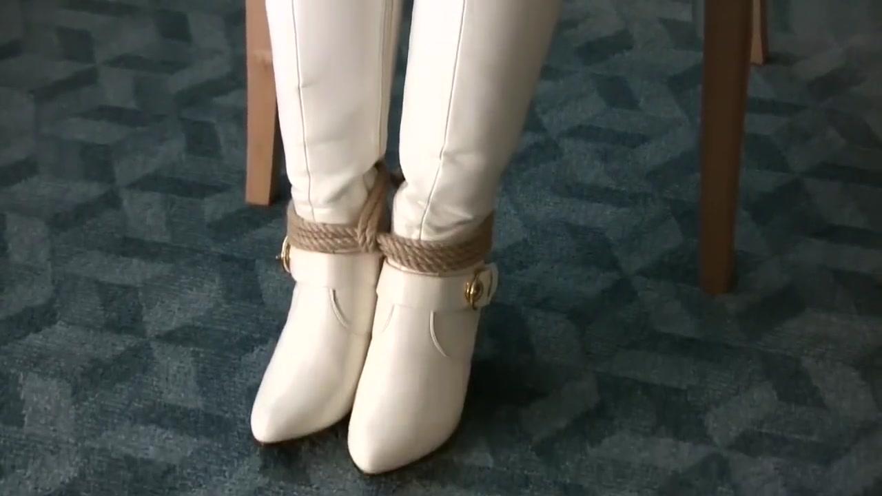 Yuki Bound in White Boots - 1