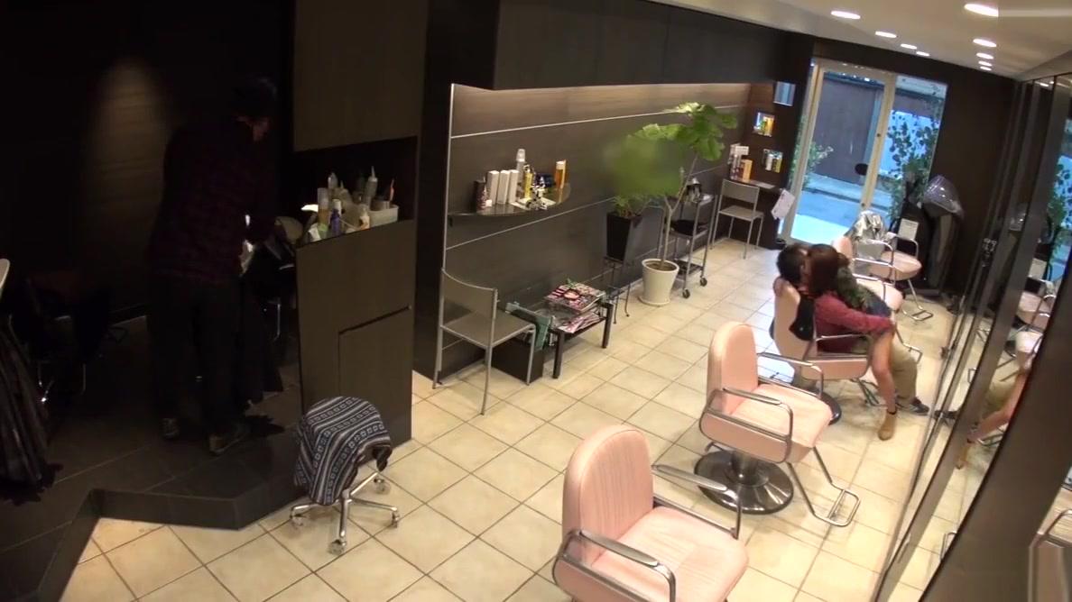 JAV hair salon audacious blowjob Ian Hanasaki Subtitled - 1
