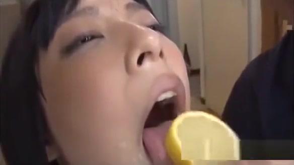 Jav Teen Schoolgirl Ambushed Foot In Mouth Fruit And Deep Throat Gagging - 2