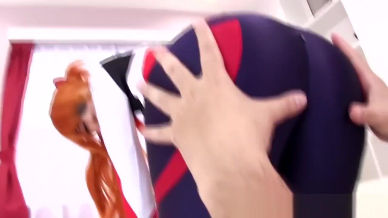 Japanese cosplay redhead cocksucks before sex - 2