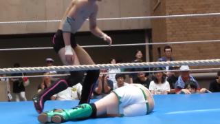 Ass To Mouth japanese man and woman mixed wrestling Ice-Gay