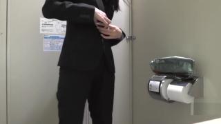 Mms Elitist abnormal woman. In the restroom in a workplace, onan Adam4Adam